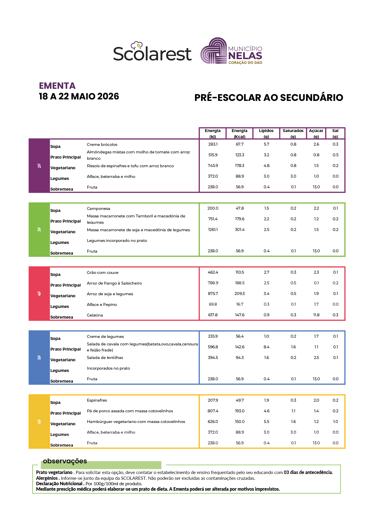 Ementa #3